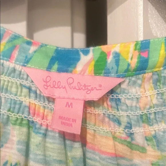 Lilly Pulitzer Multicolor Abstract Top - Picture 2 of 4